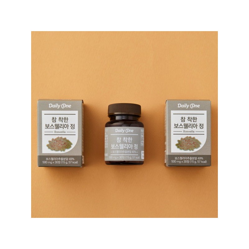 Daily One Very Good Boswellia Tablets 500mg / 데일리원 참