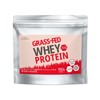 LOHAStyle(ロハスタイル) グラスフェッド ホエイプロテイン 丸ごといちご味 150g 人工甘味料不使用 WPC お試し 無添加 牛成長ホルモン不使用