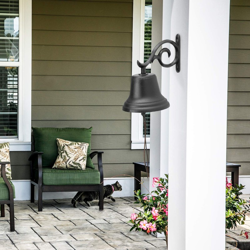 Whitehall Products Decorative Bell, Medium, Black