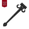 SaKeGa Heavy Duty Strap Hinge for Gates and Doors Decorative