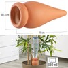 Royal Gardineer Water Dispenser Plants: Set of 6 2-in-1 Terracotta
