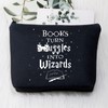 Book Lover Makeup Bag for Librarian Reader Bibliophile Bookworm Reading