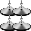 TUNIRO Set of 4 Table Football Feet Made of Metal,