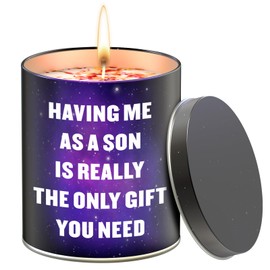 Mothers Day Gifts from Son,Gifts for Mom from Daughter, Son, Kids-Unique Ideas,Mama Candle, Dad Birthday, Gardenia Scented Candles (Festival)