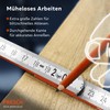 Presch Folding Ruler 3 m with Angle Function – Wood