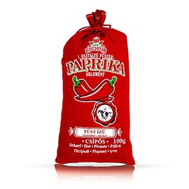 Hungarian Paprika Premium Quality Sweet/Hot/Smoked (Origin: Kalocsa,Hungary) (Hot & Smoked, 100g)