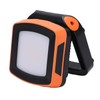Orange Portable Rechargeable Work Light LED Flood Lights Folding Stand