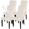 SearchI Waterproof Dining Room Chair Covers, Stretch Parsons Chair Slipcovers