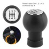 EVGATSAUTO 5 Speed Gear Shift Knob with Shift Lever for