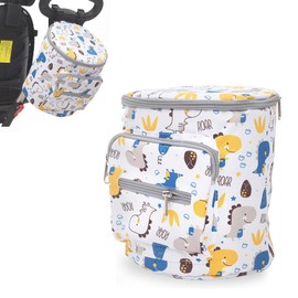 Children's Handlebar Bag, Thickened Children's Bicycle Bag, Handlebar Basket with Two Plastic Buckles, Bicycle Accessories for Girls, Bicycle Accessories, Suitable for Tricycle, Scooter