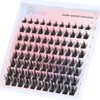 Fyonas Fyonas Lash Clusters Manga Eyelash Clusters 88Pcs D Curl