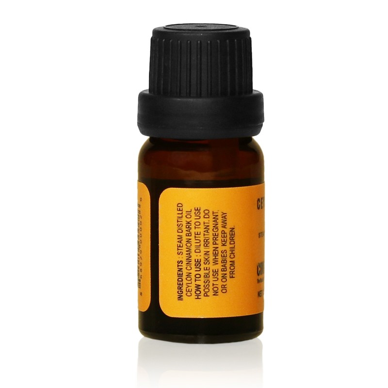 Ceylon Cinnamon Bark Oil - 10ml (0.33oz) net - Steam