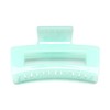 QinGoo Medium Size Green Hair Clip, Hair Clip, Firm, Hair