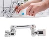 Swivel Faucet Extender Universal Sink Water Aerator with 2 Water