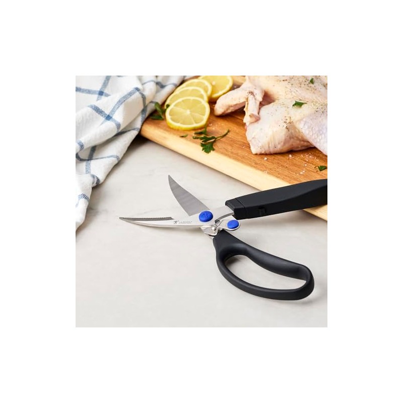 HENCKELS Kitchen Shears for Poultry, Dishwasher Safe, Heavy Duty, Stainless