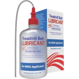 Noosa Life Treadmill Belt Lubricant | 100% Silicone | USA Made | No Odor & 4oz, Clear