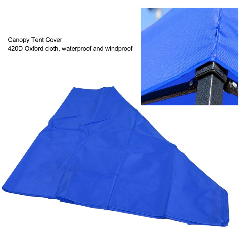 Canopy Replacement Top 4 Corner Sunshade Tent Cover Roof for