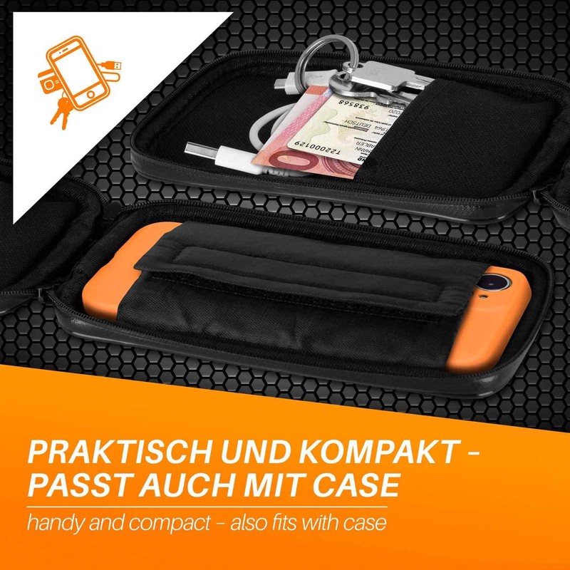 MoEx® Waterproof Handlebar Bag Suitable for Oppo A52 / A72
