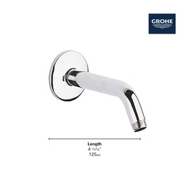 GROHE 274142430 Relexa Shower Arm, Matte Black