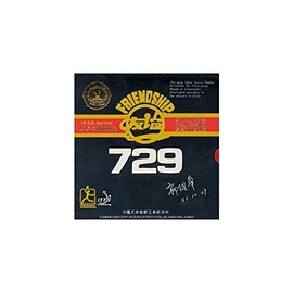 Friendship 729 FX SUPER TABLE TENNIS RUBBER (Red, 2.0mm)