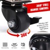 Atesilor Upgraded Packout Caster Wheel Kit, Steel Construction Front Wheel