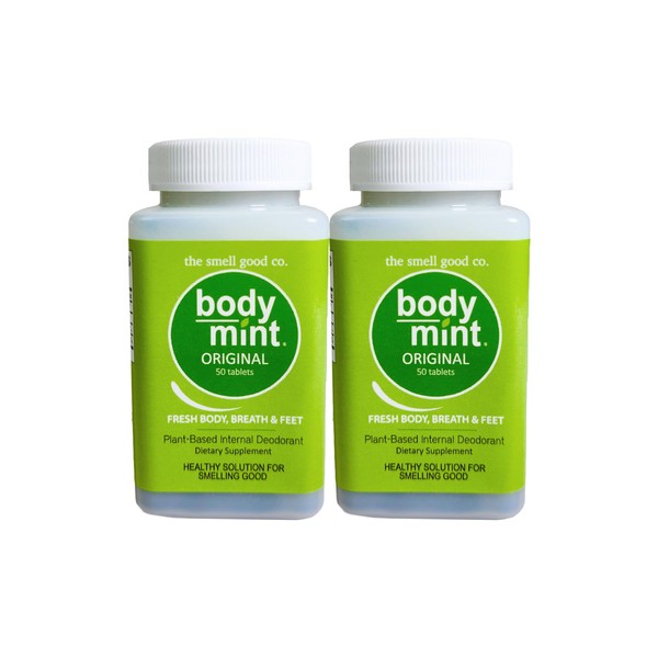 Body Mint BodyMint, 50-Count Bottles (Pack of 2)
