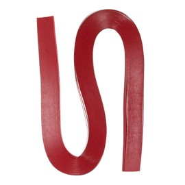 PATIKIL 120pcs Quilling Strip Paper 1/8"(3mm) 54cm Origami Paper Quilling Strip Art DIY Handmade Craft Christmas Bright Red