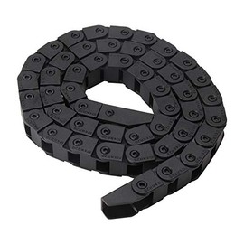 T&F 7 x 7mm 1M Open On Both Side Plastic Towline Cable Drag Chain Wire Carrier for CNC Router Machine/3D Printer