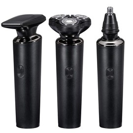 New electric razor, three-in-one multi-functional full body wash razor, portable usb rechargeable beard knife