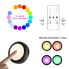 Yiliaw 12 Pack LED Puck Lights Remote Control 16 Color