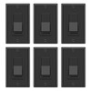 BESTTEN 6 Pack Dimmer Wall Light Switch, Compatible with Dimmable