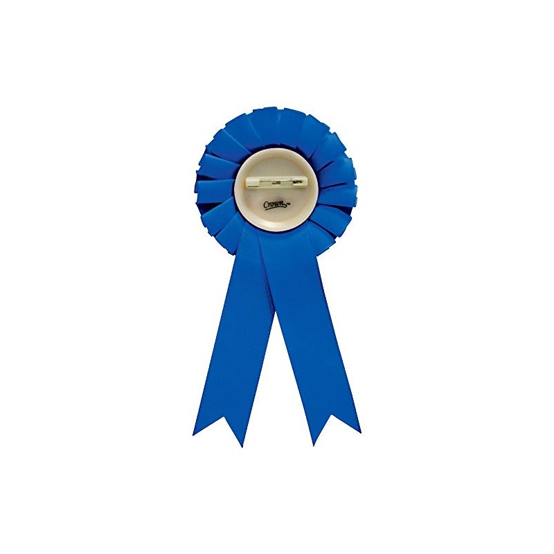 Happy Easter Blue Rosette Ribbon, Easter Trophy Ribbon Award Prize,