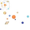 DIY Solar System Toy, 9 Pieces Vinyl DIY Planet Models