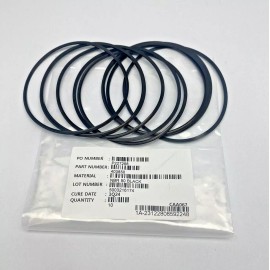 Unbranded/Generic PACK OF 10   403850 NBR 90 BLACK FLAT GASKETS