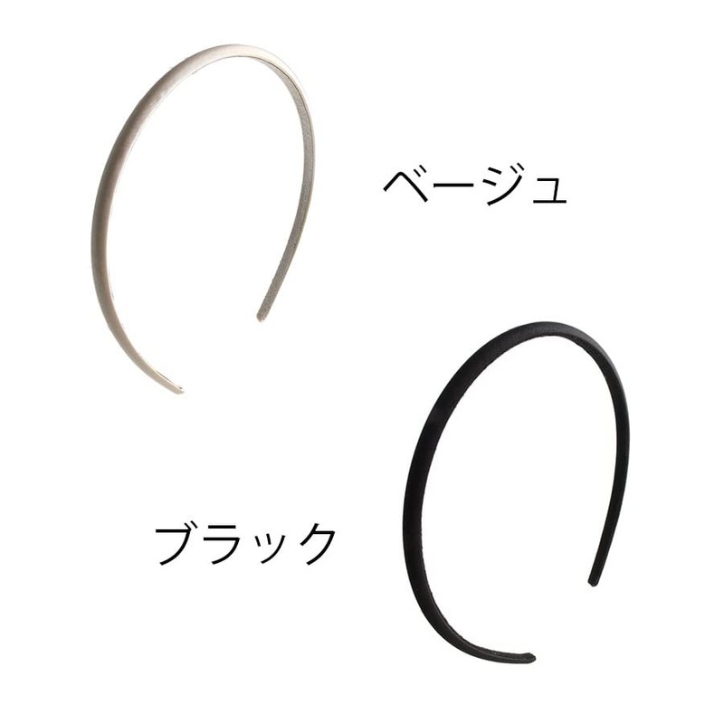VINGTAINE HK-137-BK Simple Headband Hair Accessories, Black