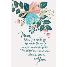 Mom When God Made you Notebook: 100 Lined Pages With Funny Title for Mama; Mom Gift From Daughter & Son (More Useful Than Cards)