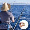 PATIKIL 30pcs Fishing Foam Floats 0.7" Snell Floats Fly Fishing