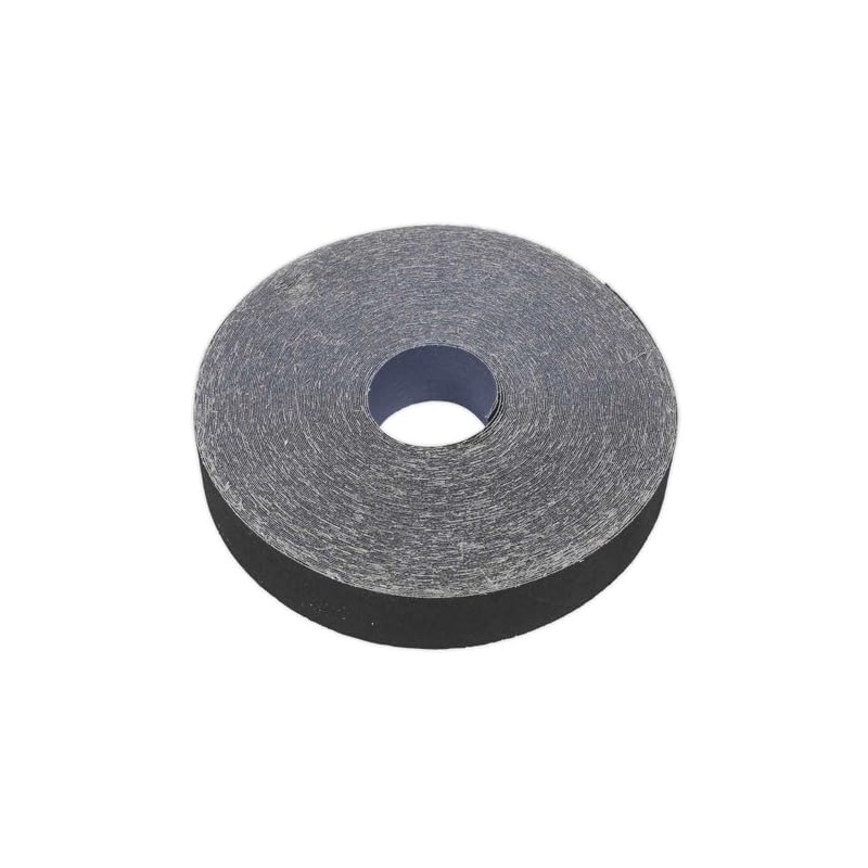 Sealey ER2550150 Emery Roll Blue Twill 25mm x 50mtr 150Grit