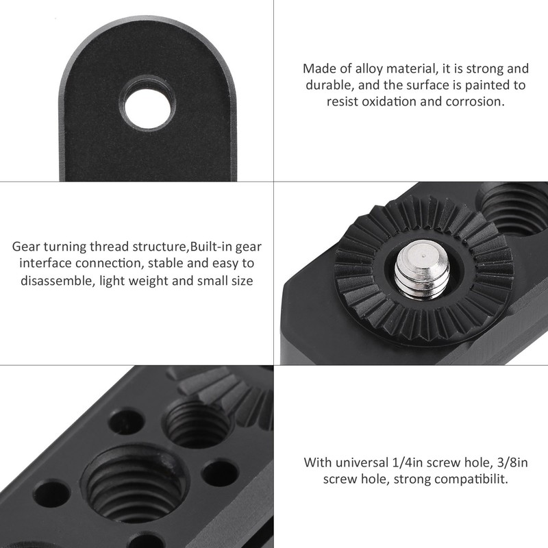 Alloy Camera Stabilizer Expansion Plate Gear Adapter Board for ZHIYUN