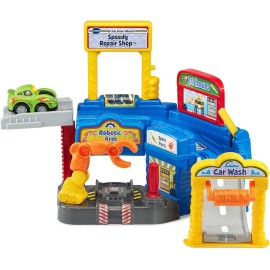 VTech Go! Go! Smart Wheels Speedy Repair Shop with SmartPoint Sports Car New Toy
