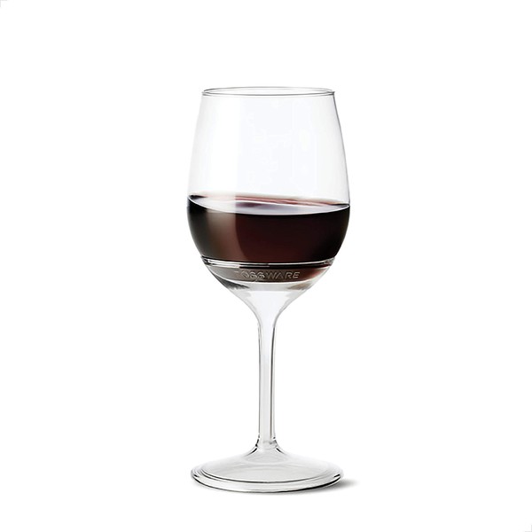 TOSSWARE POP 14oz Stemmed Vino Set of 48, Recyclable, Unbreakable & Crystal Clear Plastic Wine Glasses