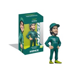 MINIX Fernando Alonso Model – Collectible Action 12cm Figure Sports Icon Range Formula 1 for Fans