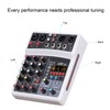 BMG‑04D 4 Channel Mixer 48V Phantom Power Stereo Recording 4