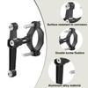 Bicycle Bottle Holder, Double Screw Adapter, Adjustable, Bottle Holder Adapter,