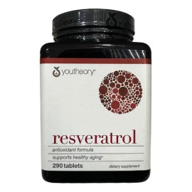 Resveratrol Antioxidante Vitaminas Mujer Hombre 290 Tabletas