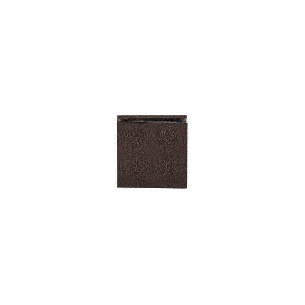 C.R. LAURENCE SCU40RB CRL Oil Rubbed Bronze Square Style Hole-in-Glass
