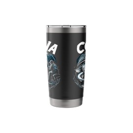 Cobia Fisherman Rod and Reel Combo Cobia Fishing Fisher Stainless Steel Insulated Tumbler