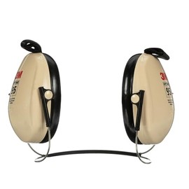 3M PELTOR Protección Auditiva Optime 95 Orejeras, Copas Ajustables, Compatible con E-A-Rfit, Acero Inoxidable