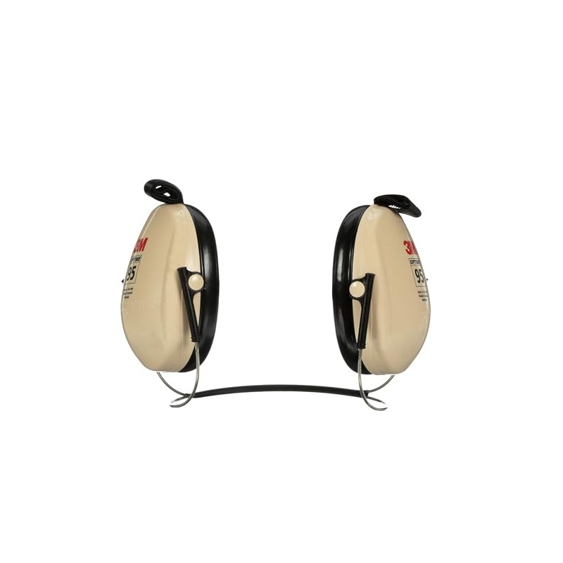 3M PELTOR Protección Auditiva Optime 95 Orejeras, Copas Ajustables, Compatible