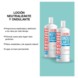 Kit Locion Neutralizante + Ondulante Para Cabello Nefertiti